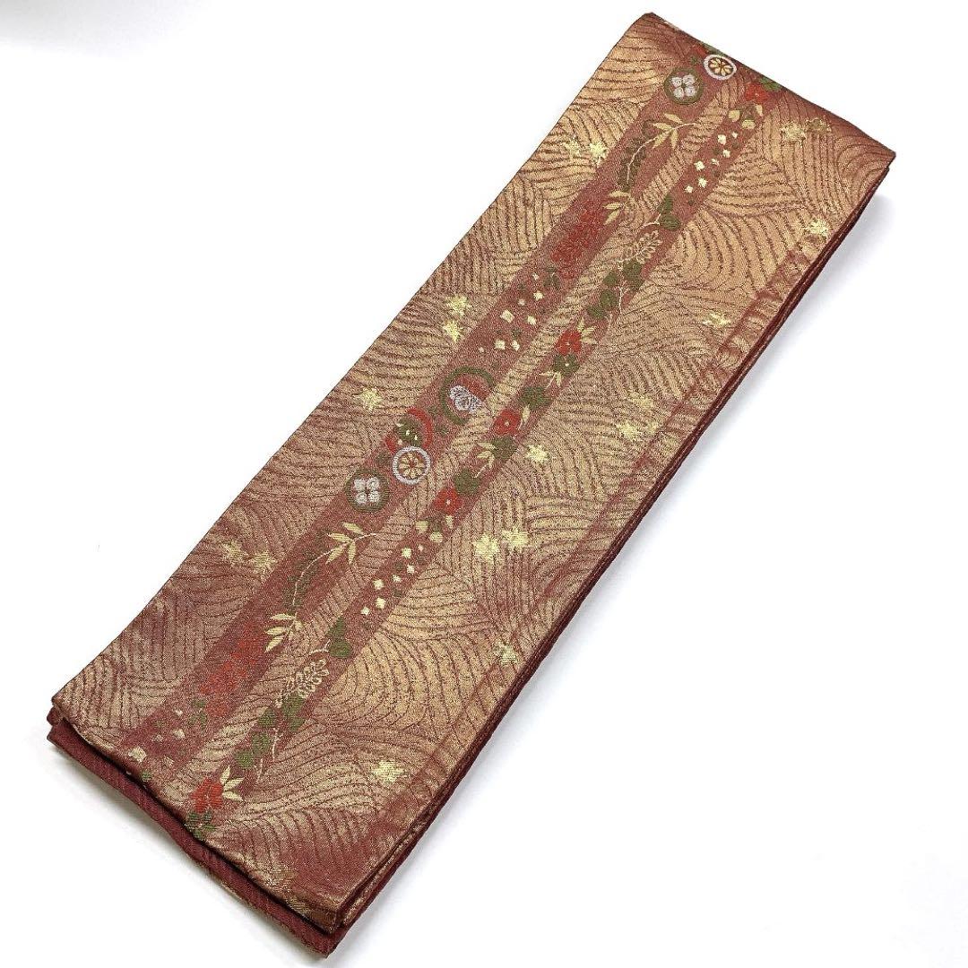 5035# Japanese Vintage Hanhaba Obi Belt Kimono Fabric Yukata Women's Traditional