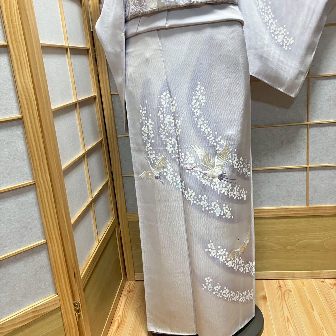 7216# Japanese Kimono Vintage Womens Silk Fabric Robe Kimono only sold