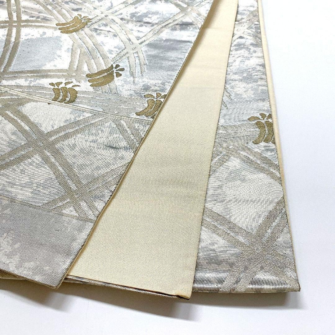 4453# Japanese Vintage Fukuro Obi Belt Kimono Fabric Silk Traditional Untailored