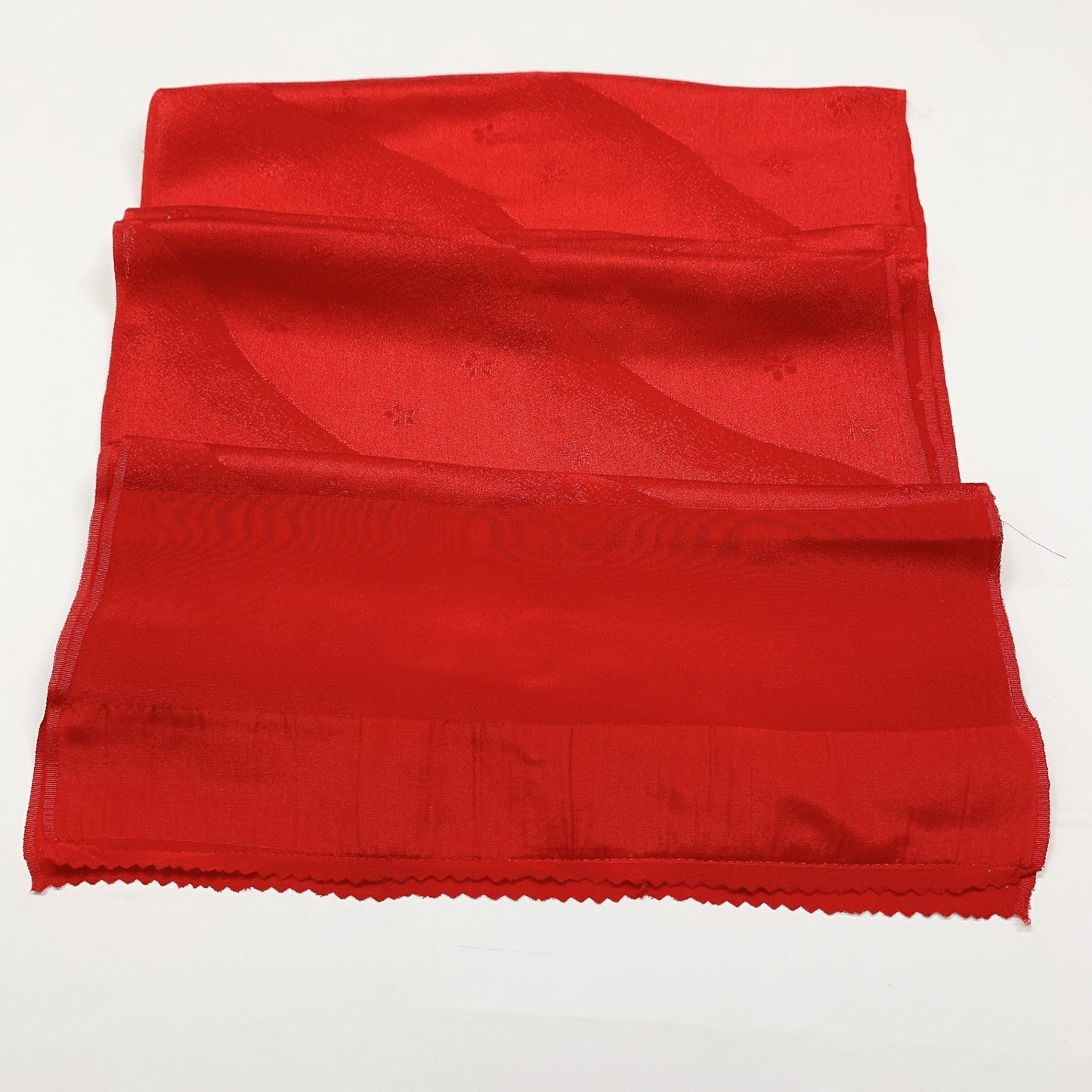 8713# Japanese Kimono Accessory Vintage Obiage and Obijime 2-piece Set Silk