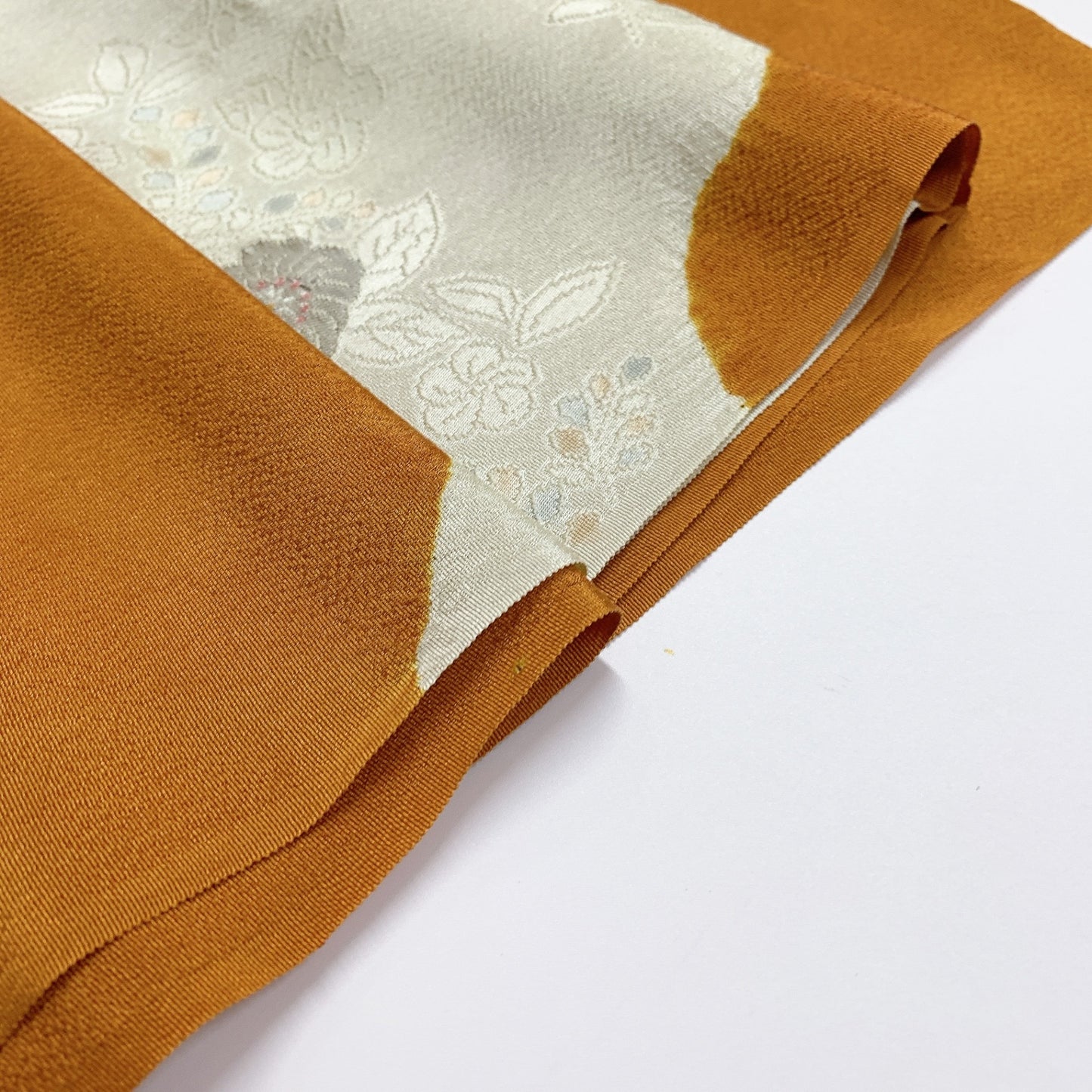 8389# Japanese Kimono Accessory Vintage Obiage and Obijime 2-piece Set Silk