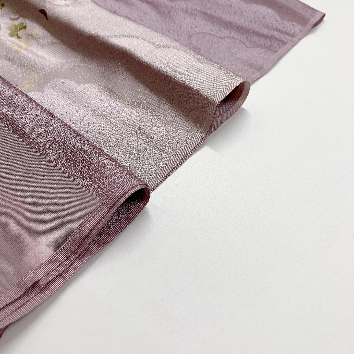 ［8694］帯締め 帯揚げ セット 雲取花丸文様 金彩 逸品 正絹 着物 帯絞め