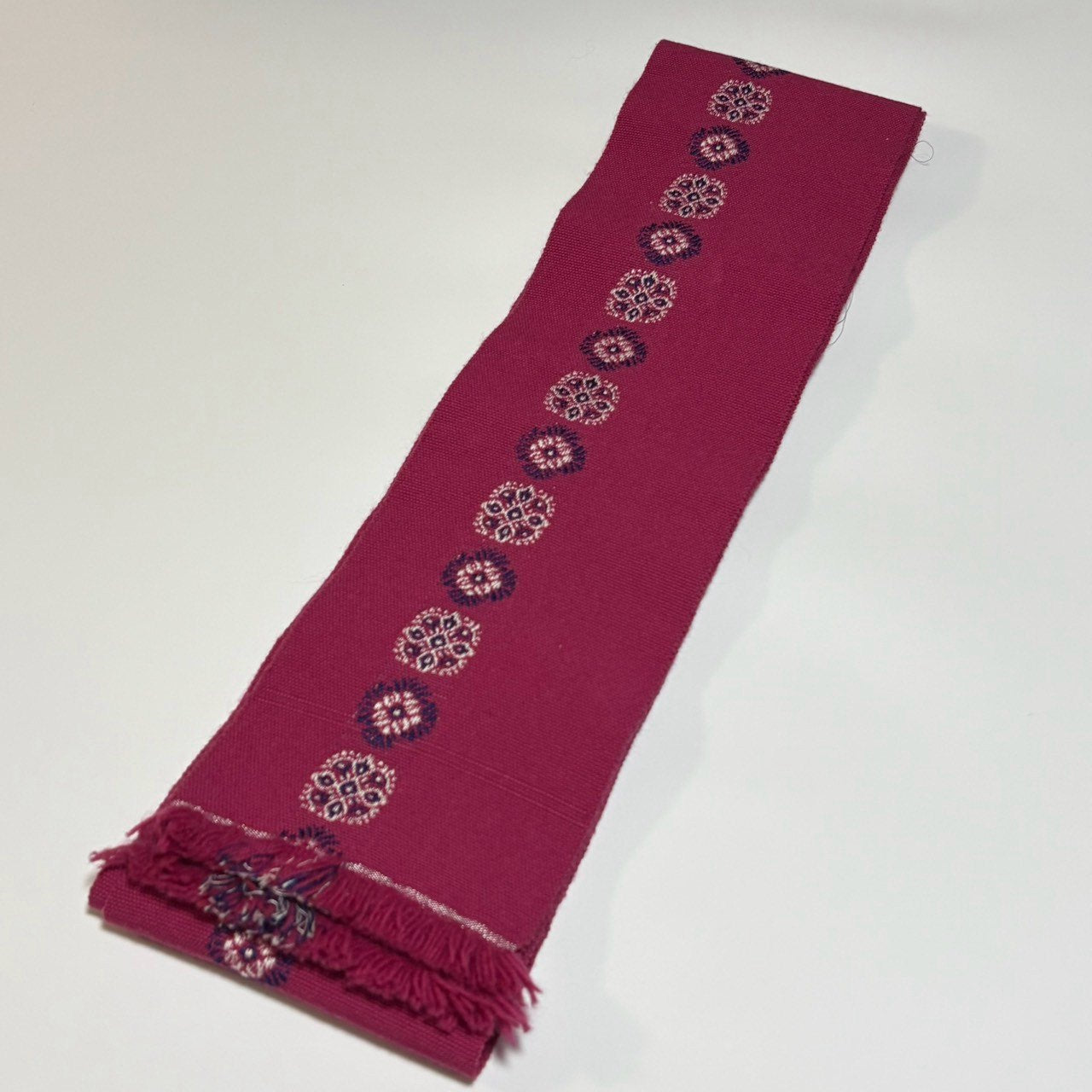 ［9628］半幅帯 華紋 刺繍 半巾帯 浴衣 着物 レディース 袴