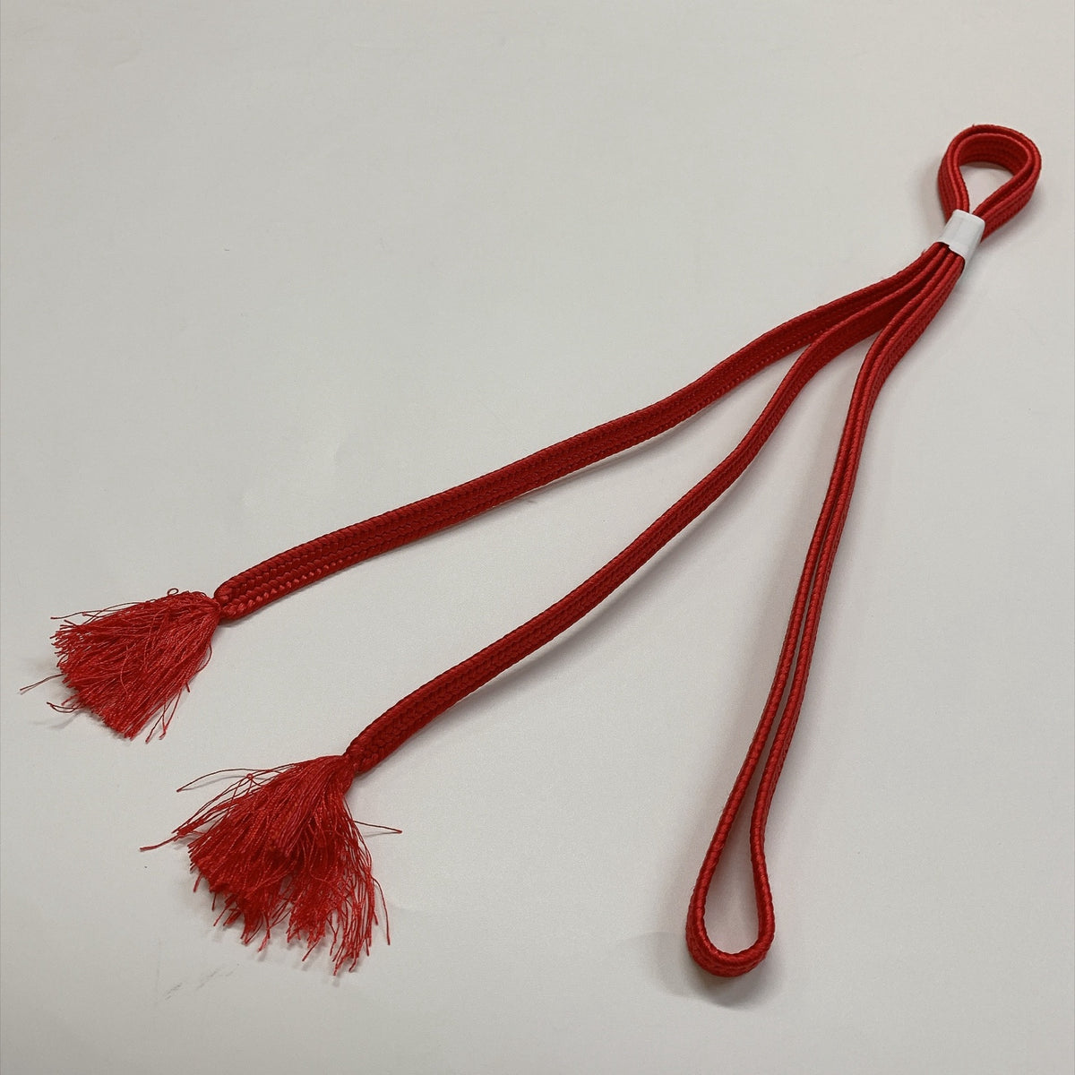 ［9801］帯締め 帯揚げ セット 花菱七宝文様 金銀彩 縮緬 正絹 着物 帯絞め