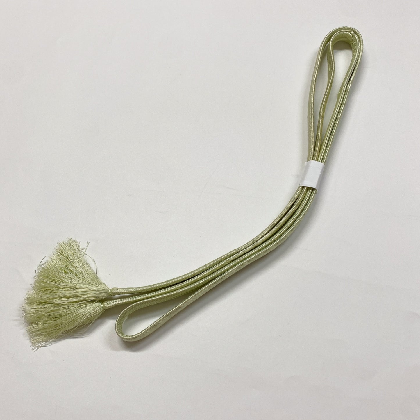 ［8595］帯締め 帯揚げ セット 草花吉祥文様 銀彩 ぼかし 正絹 着物 帯絞め
