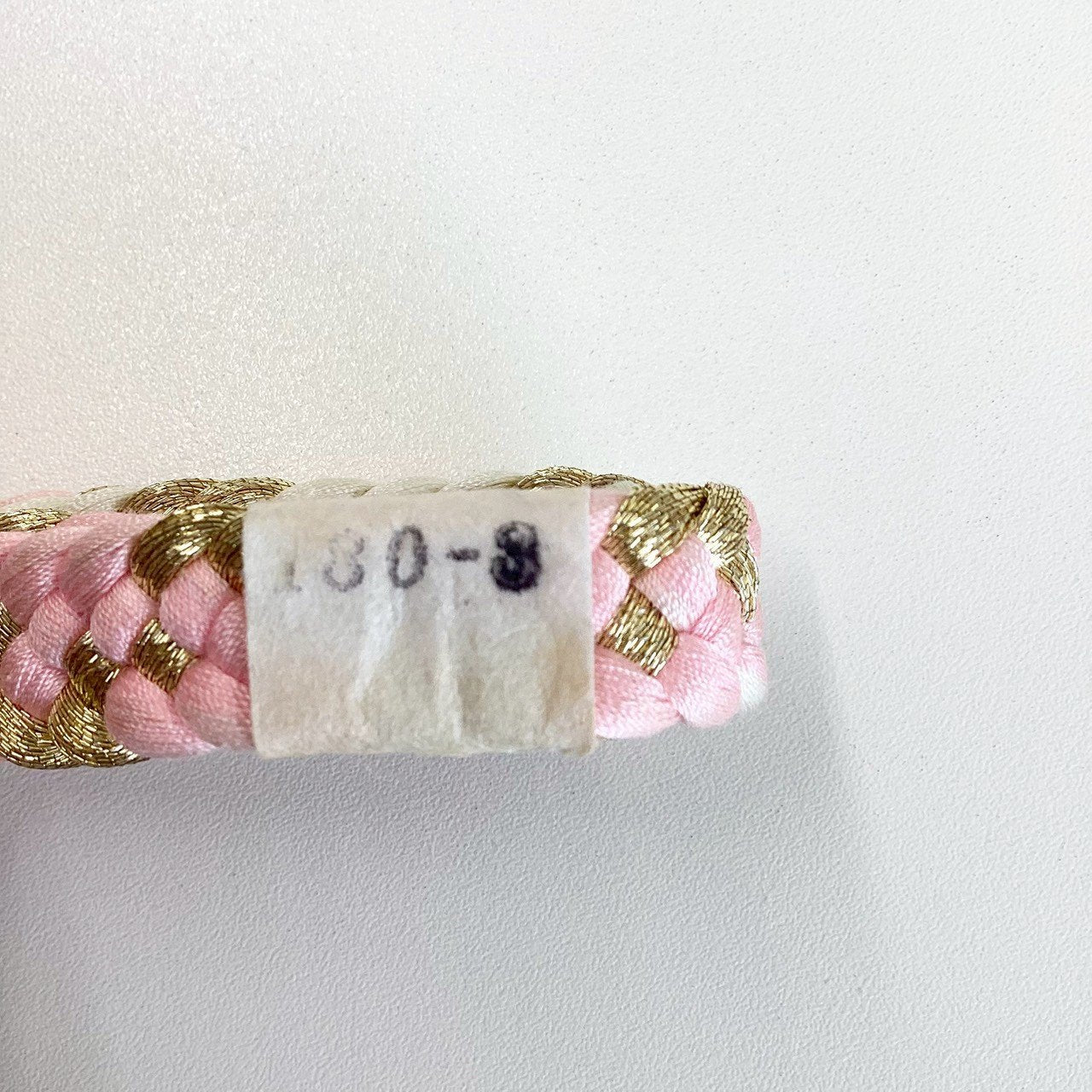 ［8546］帯締め 帯揚げ セット 立波流水文様 ぼかし 金糸 正絹 着物 帯絞め