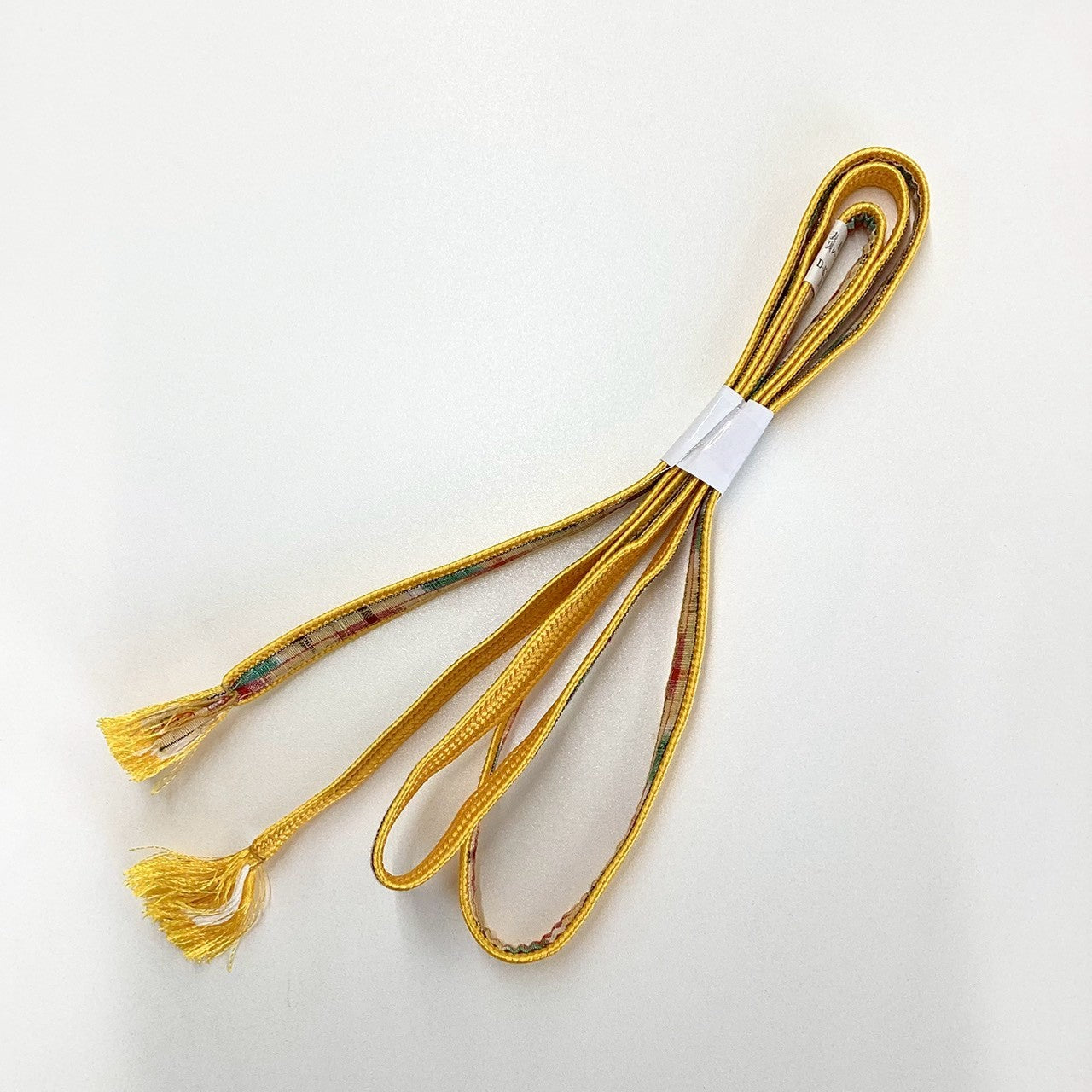 8204# Japanese Kimono Accessory Vintage Obiage and Obijime 2-piece Set Silk