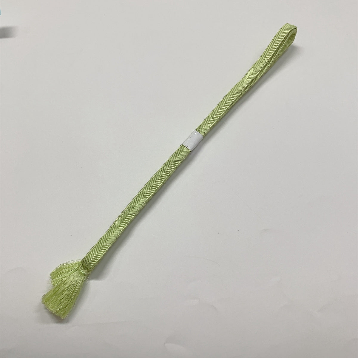 ［9812］帯締め 帯揚げ セット 扇面草花文様 ぼかし 刺繍 正絹 着物 帯絞め