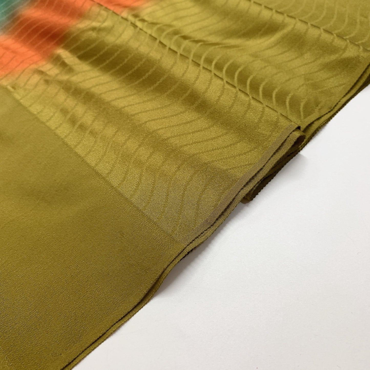 9029# Japanese Kimono Accessory Vintage Obiage and Obijime 2-piece Set Silk