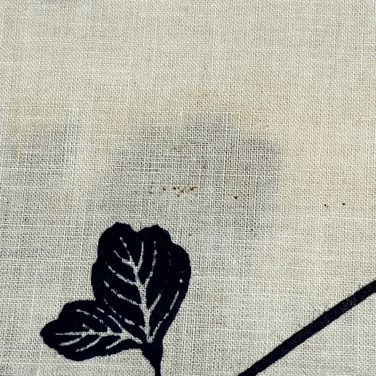 ［9516］浴衣 反物 綿 一反 着尺 楓菊模様 松屋扱い