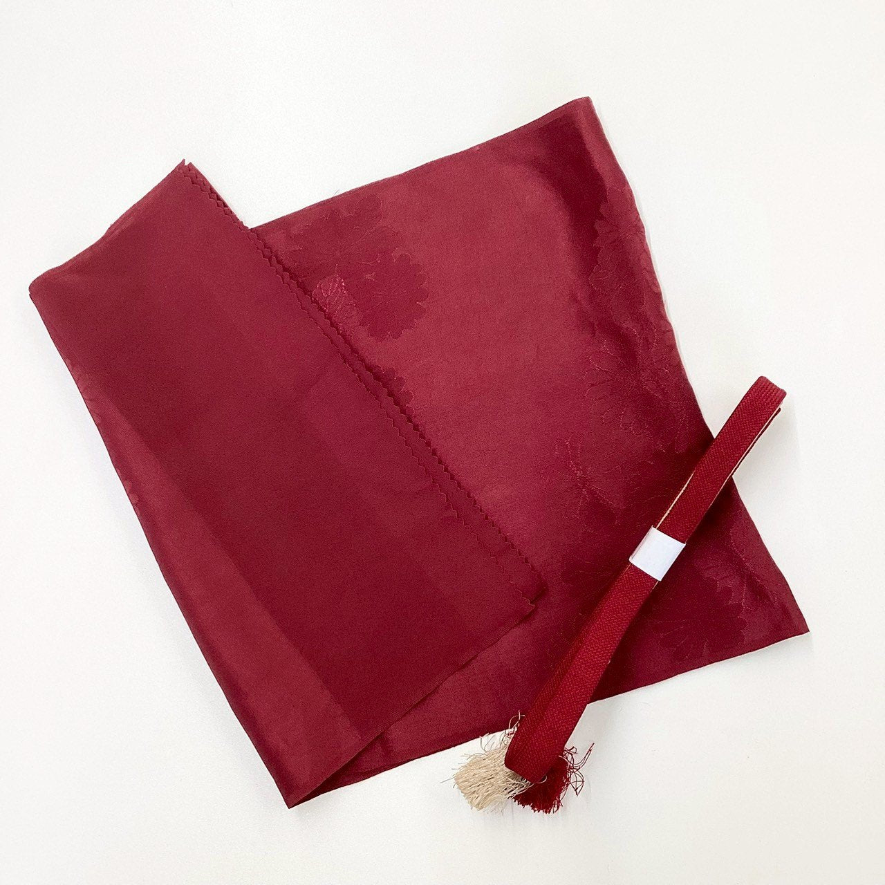 8225# Japanese Kimono Accessory Vintage Obiage and Obijime 2-piece Set Silk