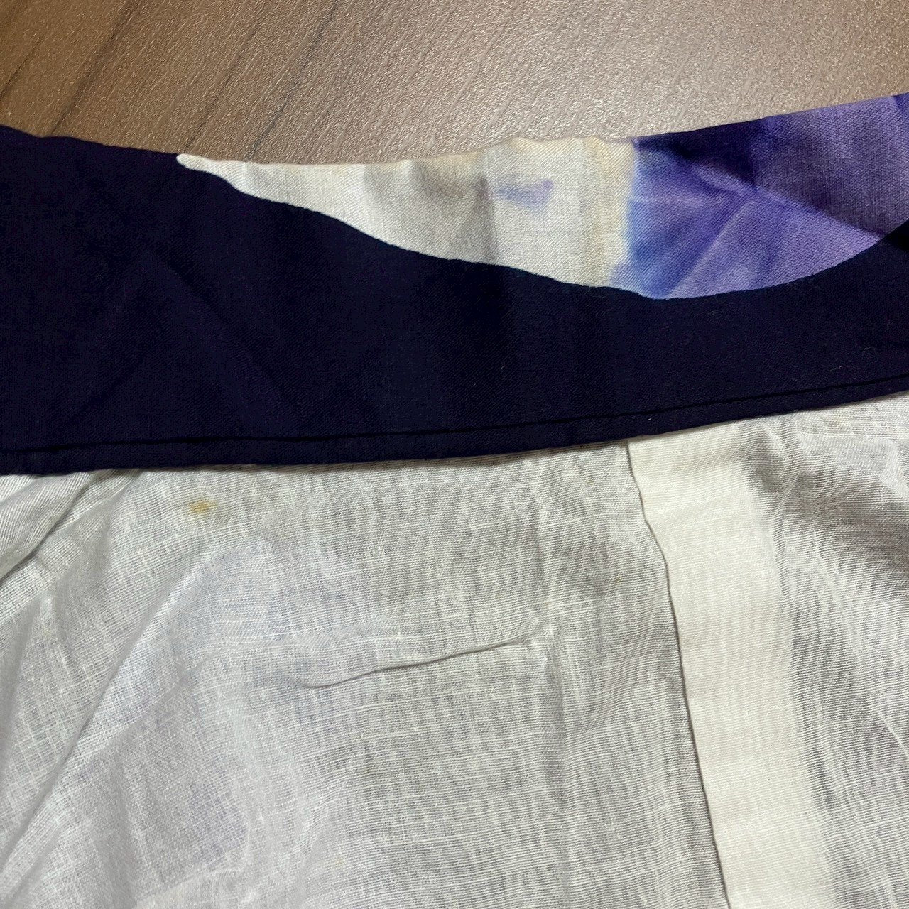 ［9486］浴衣 舞蝶文様 ゆかた レディース 綿 リメイク