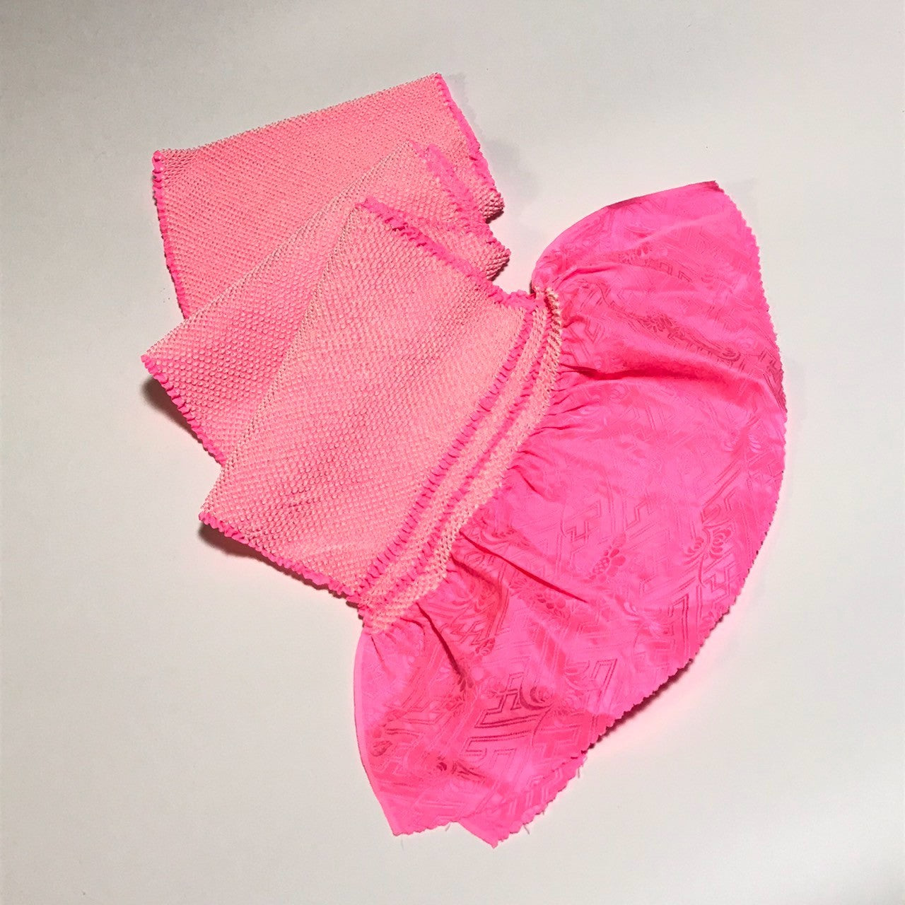［9944］帯締め 帯揚げ セット 美品 総絞り 正絹 着物 帯絞め 振袖 成人式