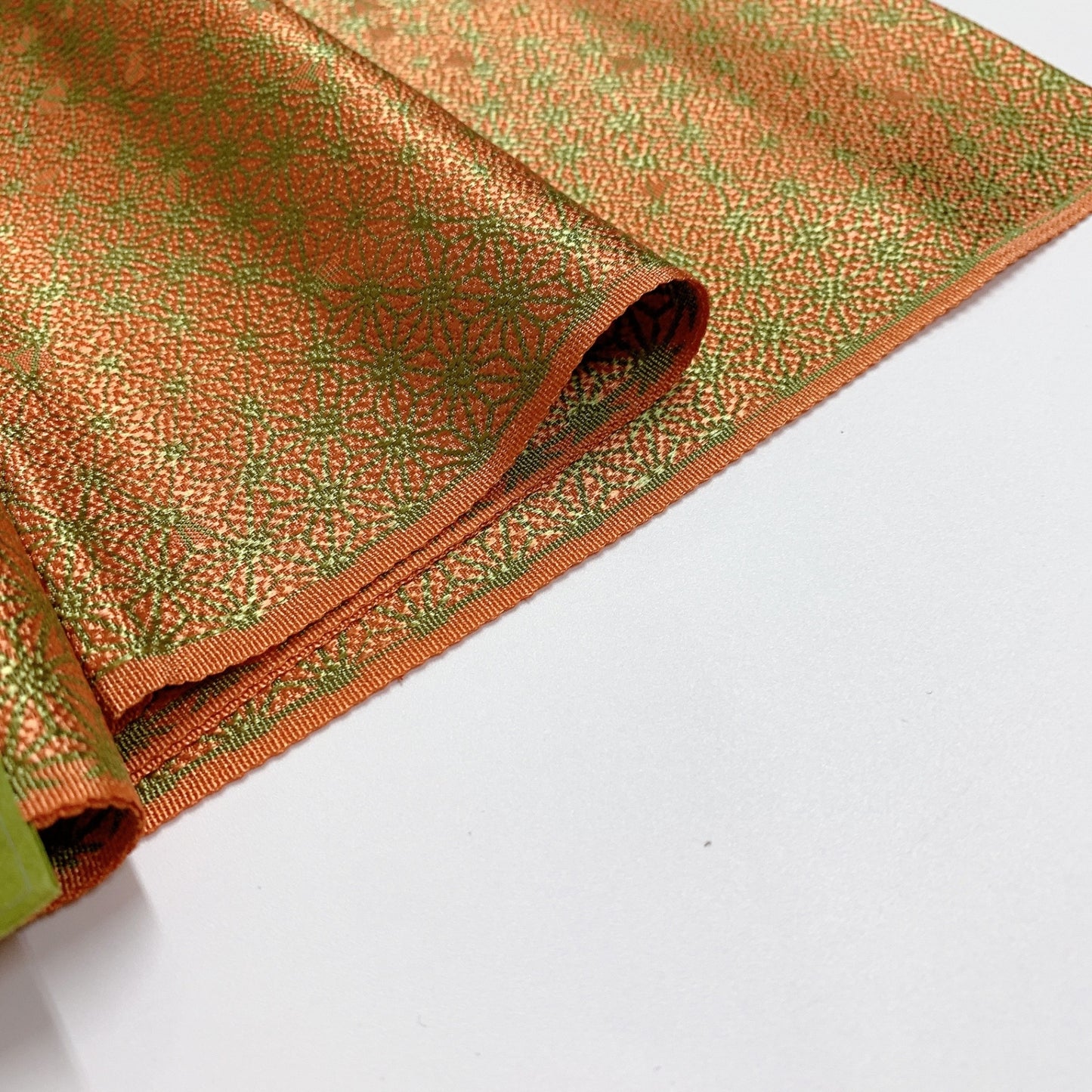 8057# Japanese Kimono Accessory Vintage Obiage and Obijime 2-piece Set Silk