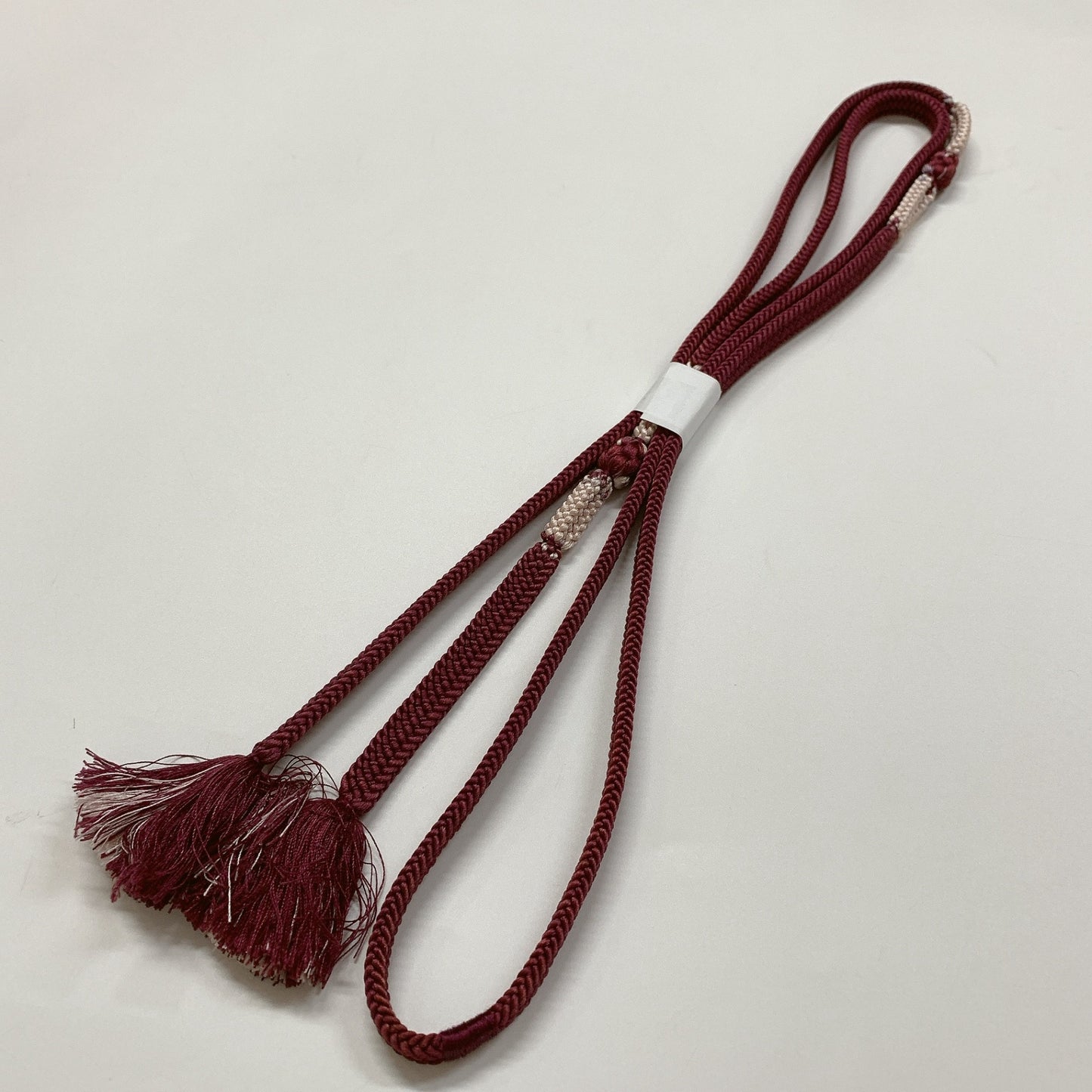 ［9058］帯締め 帯揚げ セット 霞文様 縮緬 正絹 着物 帯絞め