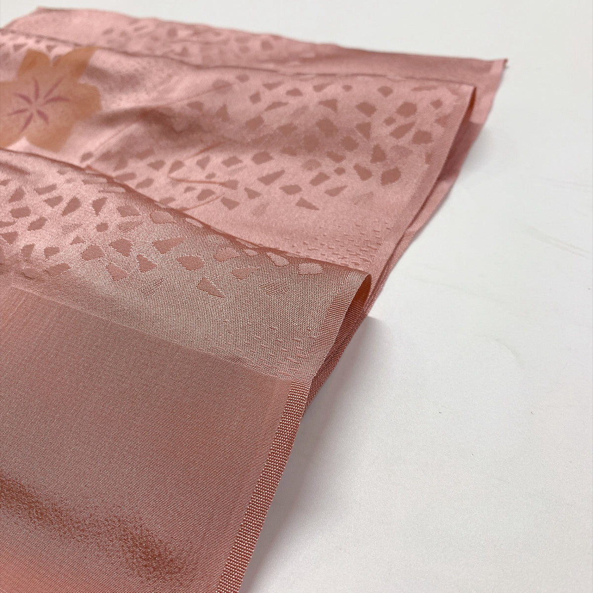 ［9787］帯締め 帯揚げ セット 楓文様 縮緬 正絹 着物 帯絞め