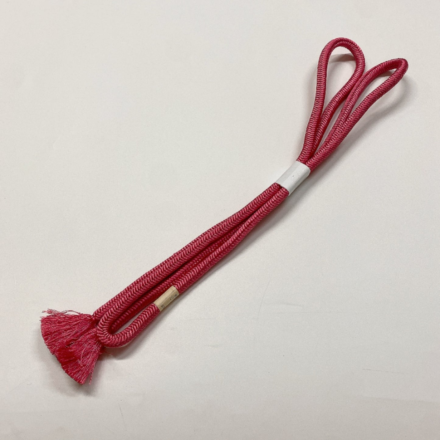 ［8363］帯締め 帯揚げ セット 花唐草道長文様 金糸 正絹 着物 帯絞め
