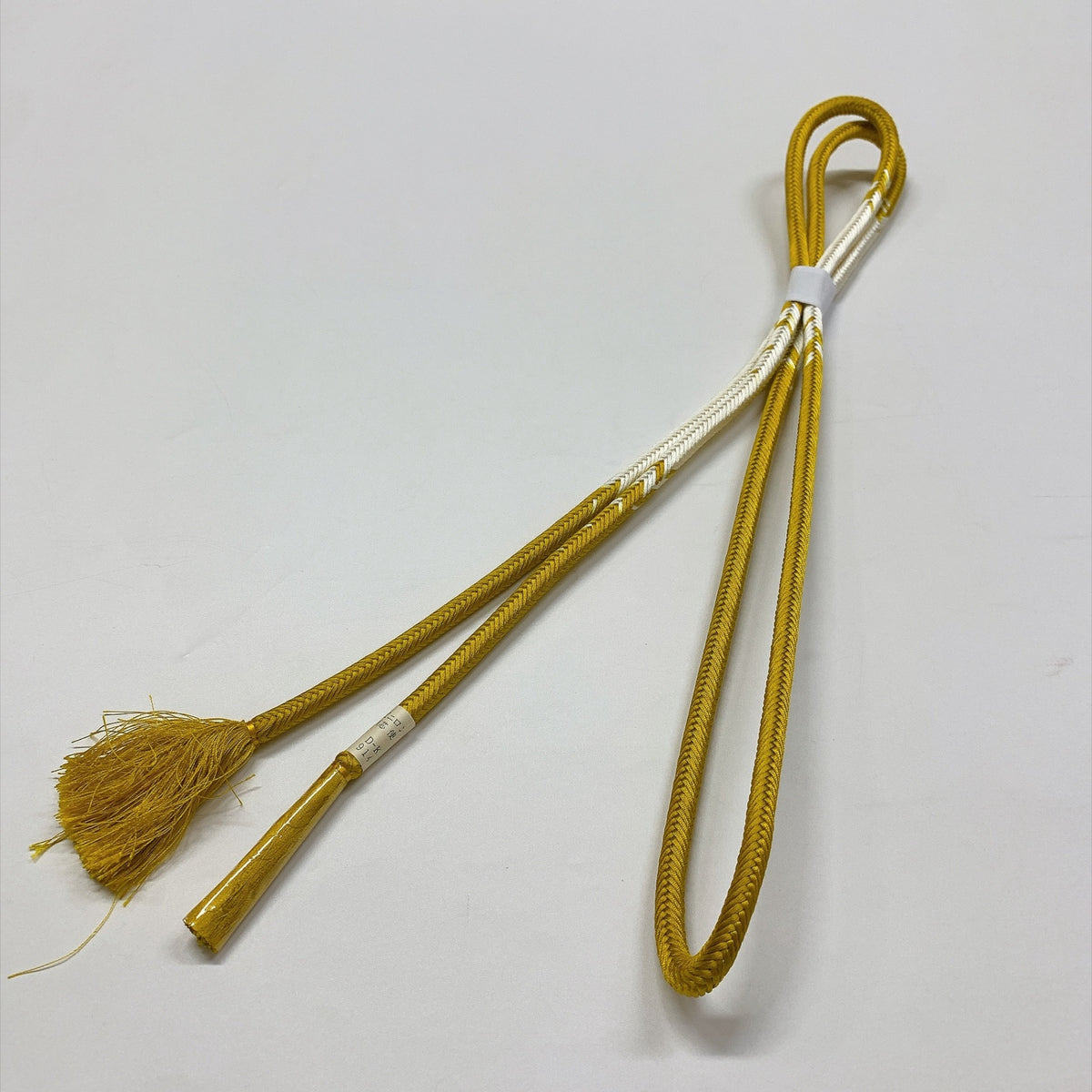 ［9768］帯締め 帯揚げ セット 花流水文様 正絹 着物 帯絞め