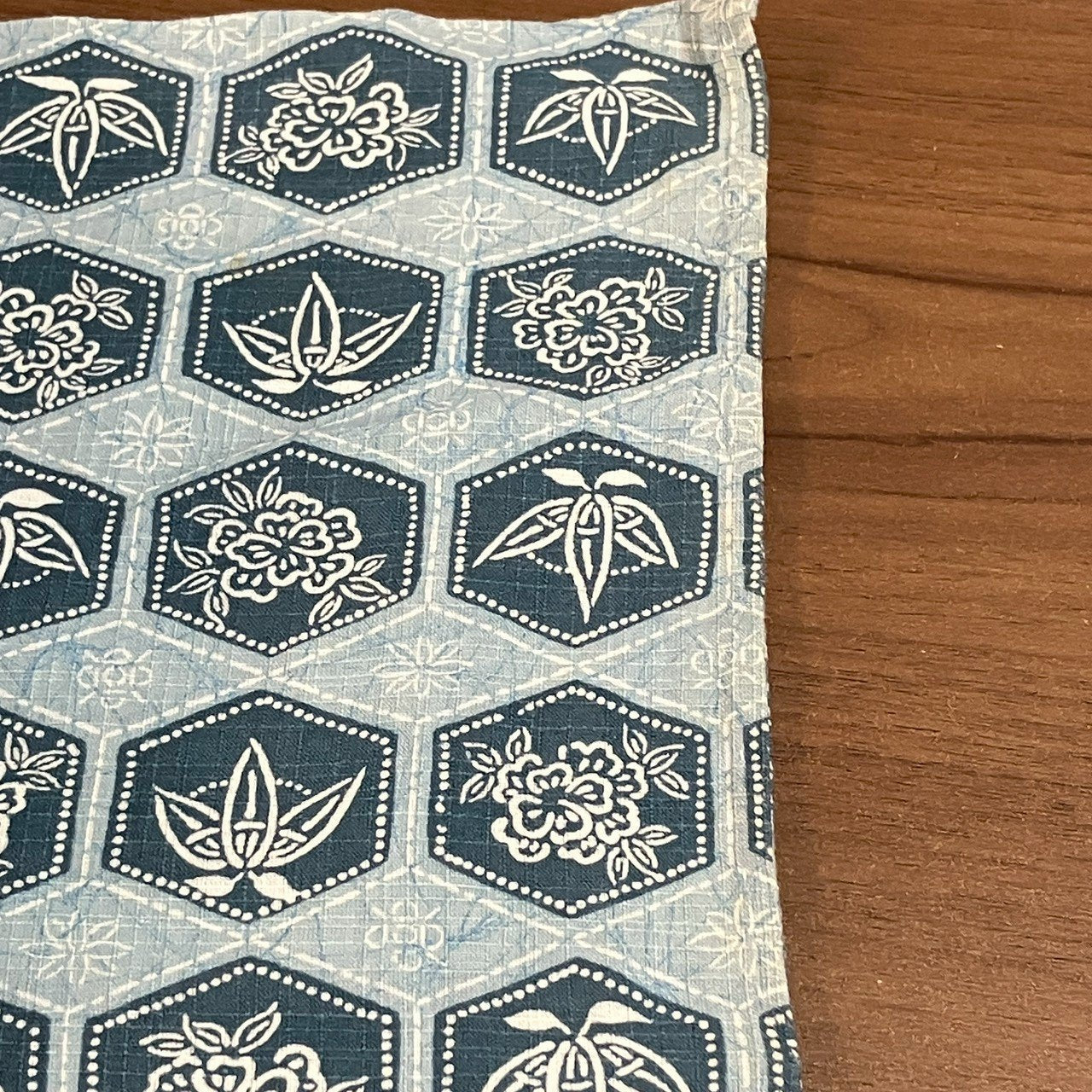 ［9148］浴衣 花吉祥文様 ゆかた レディース リメイク 綿