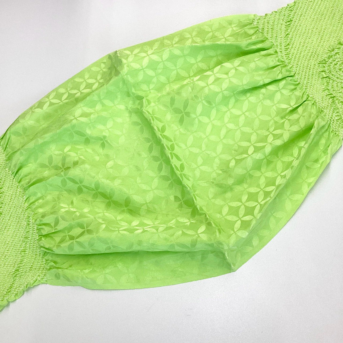 ［9732］帯締め 帯揚げ セット 絞り 草花文様 正絹 着物 帯絞め