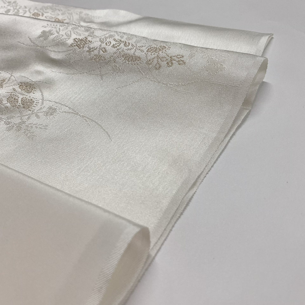 9059# Japanese Kimono Accessory Vintage Obiage and Obijime 2-piece Set Silk