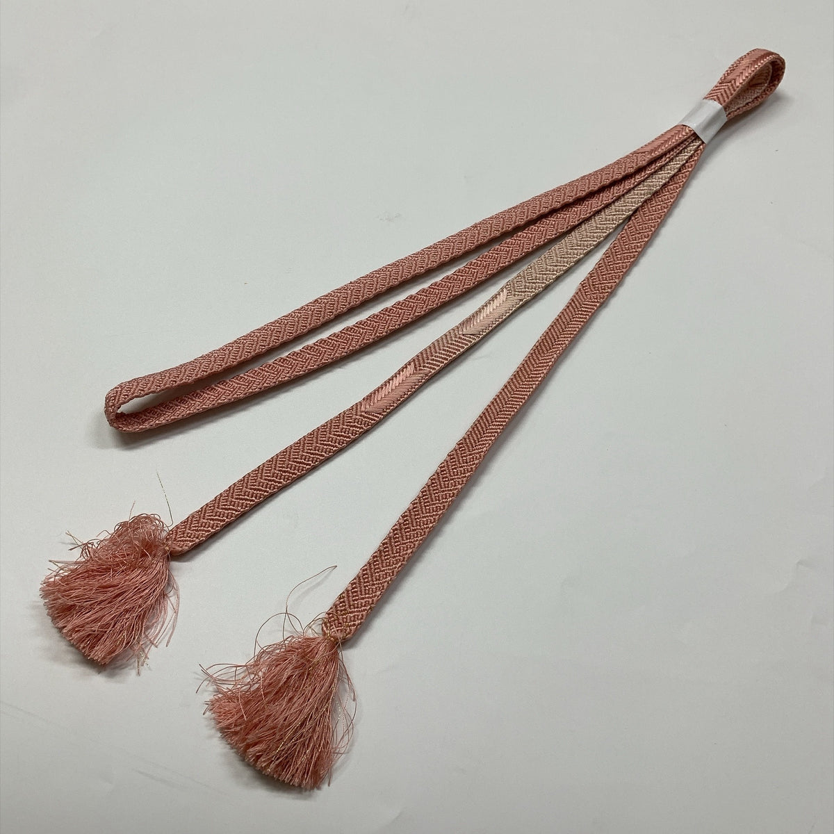 ［9288］帯締め 帯揚げ セット 草花吉祥文様 金糸 正絹 着物 帯絞め