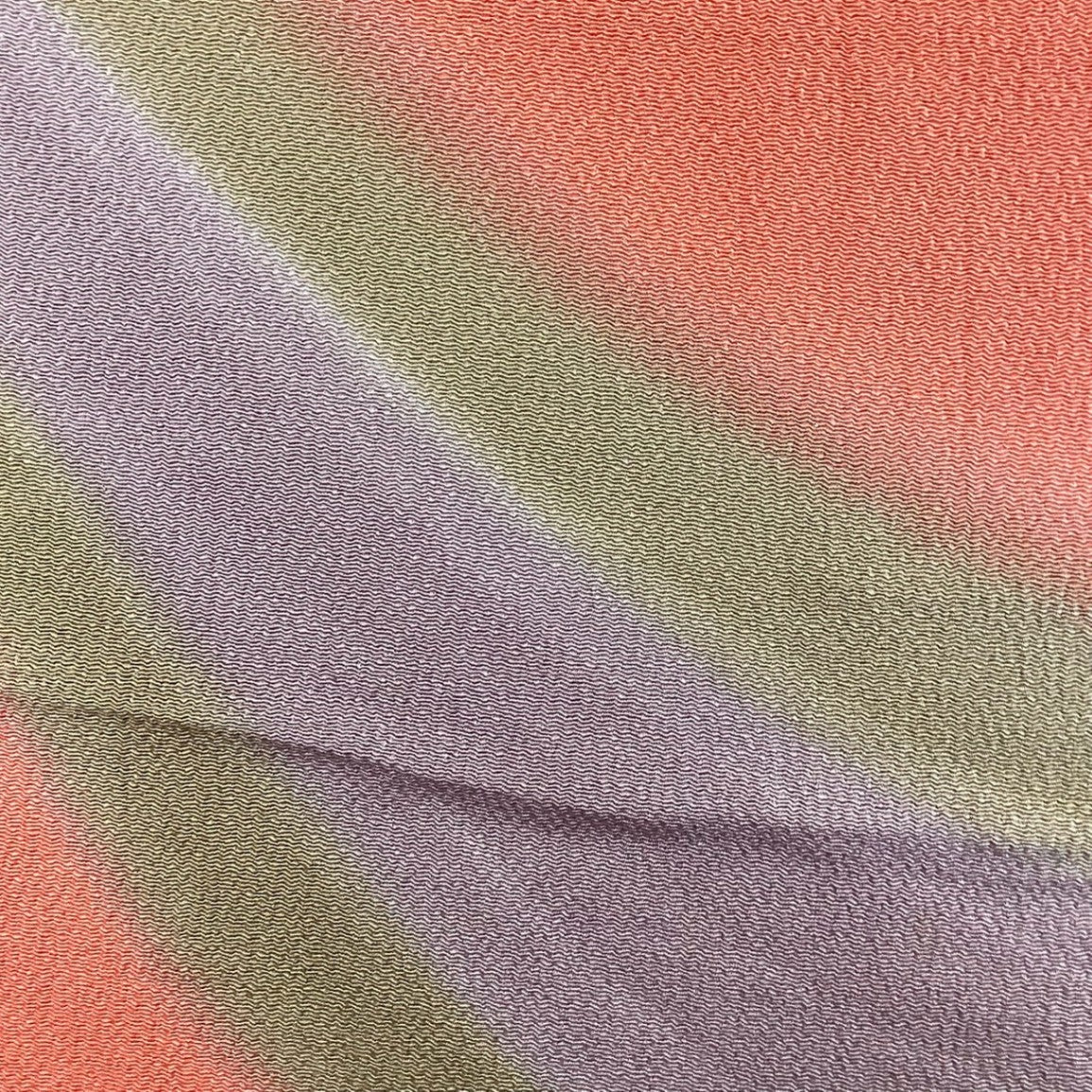 ［8237］帯締め 帯揚げ セット 縮緬 ぼかし 正絹 着物 帯絞め