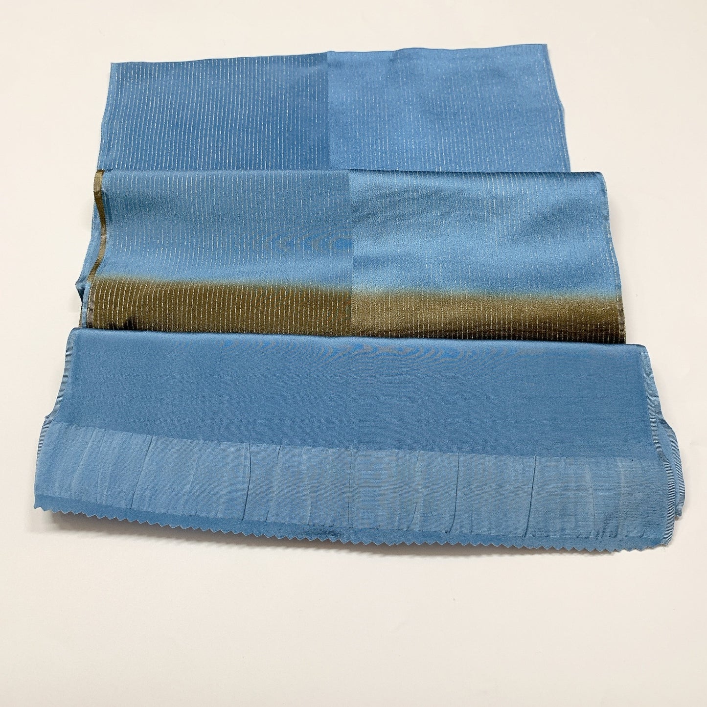 8069# Japanese Kimono Accessory Vintage Obiage and Obijime 2-piece Set Silk