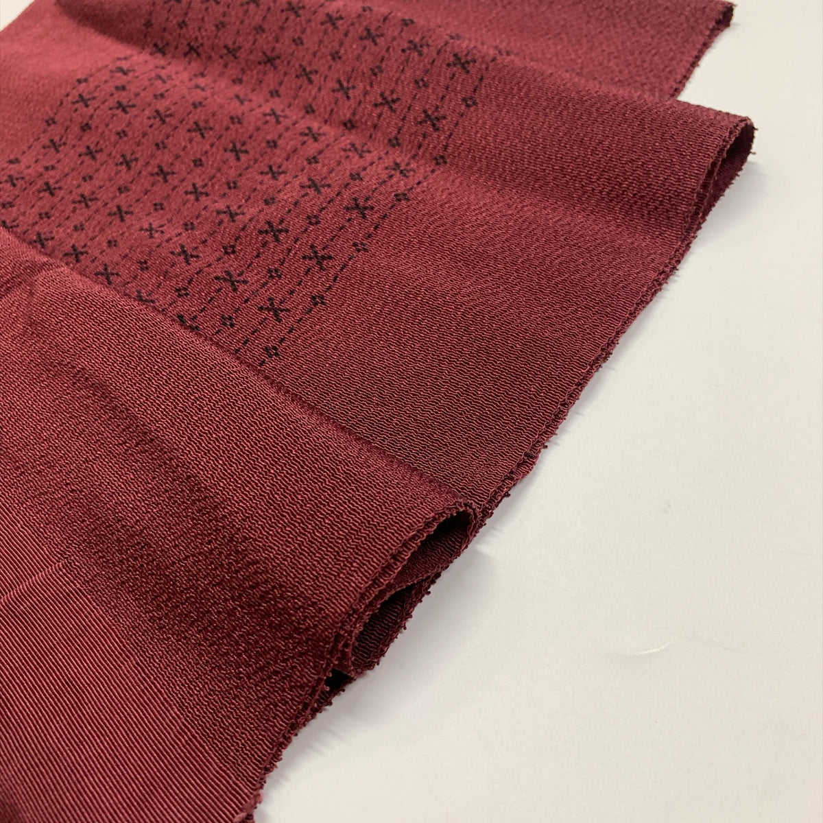 ［9845］帯締め 帯揚げ セット 抽象文様 縮緬 正絹 着物 帯絞め