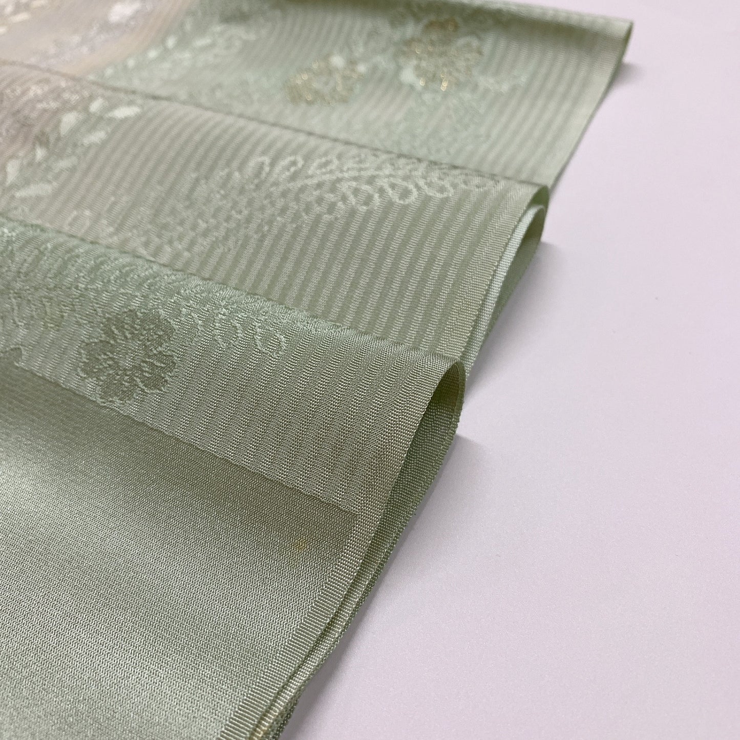 ［9043］帯締め 帯揚げ セット 辻ヶ花 ぼかし 金彩 逸品 正絹 着物 帯絞め