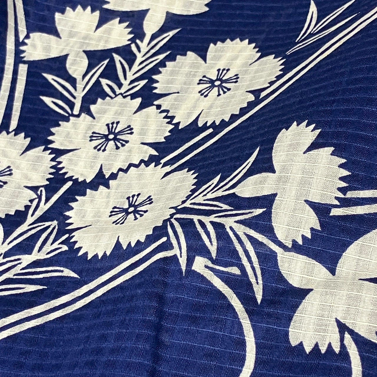 ［9130］浴衣 草花流水文様 ゆかた レディース リメイク 綿