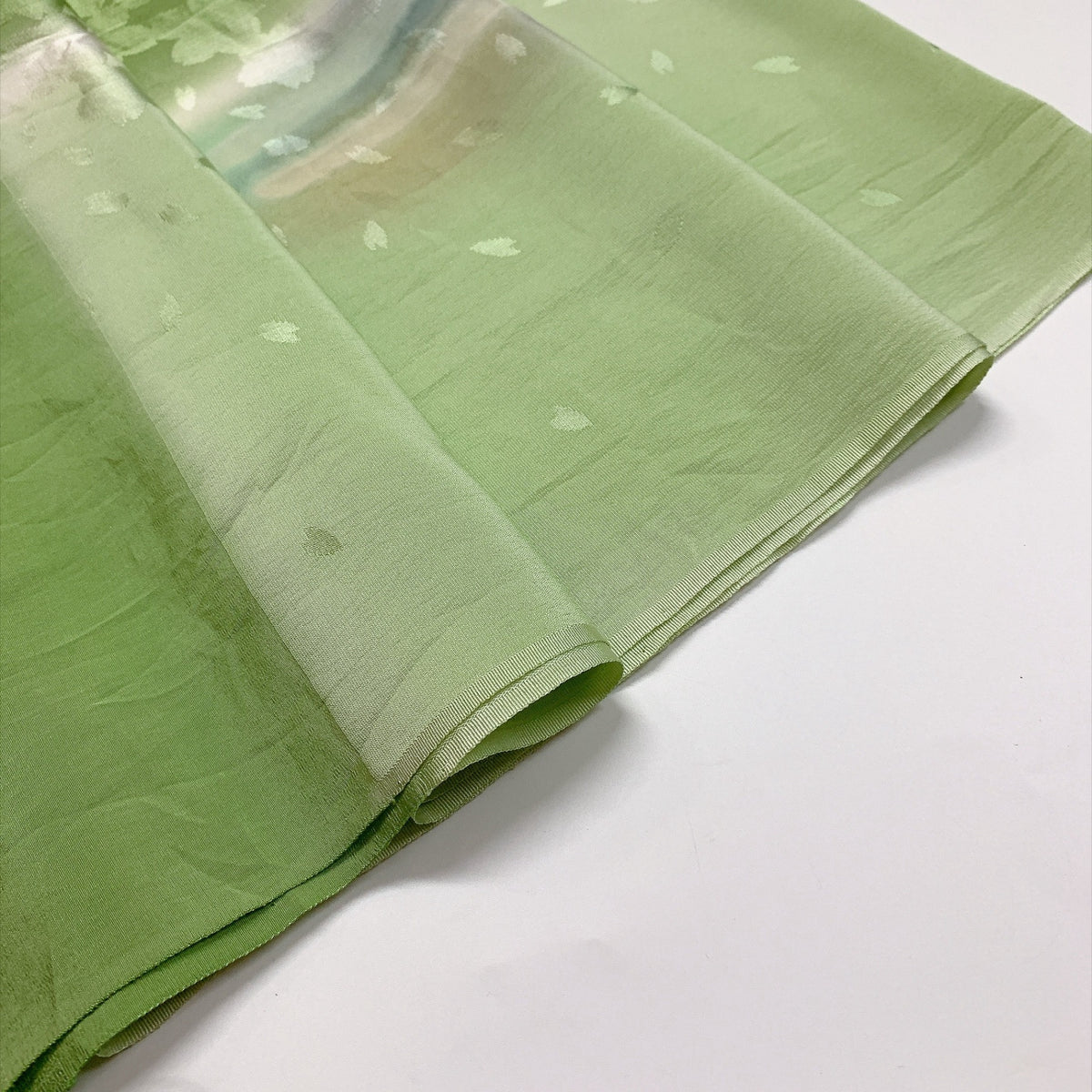 ［9815］帯締め 帯揚げ セット 草花ちらし 正絹 着物 帯絞め