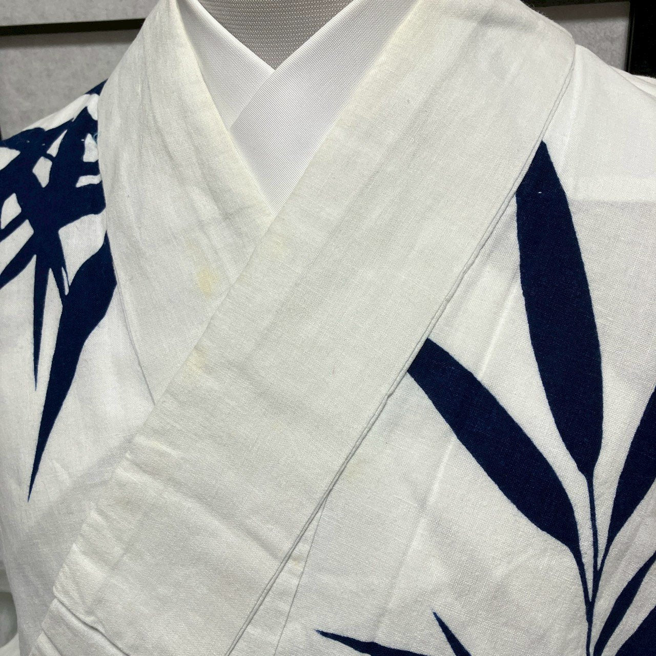 ［9422］浴衣 草木文様 ゆかた レディース 綿 リメイク