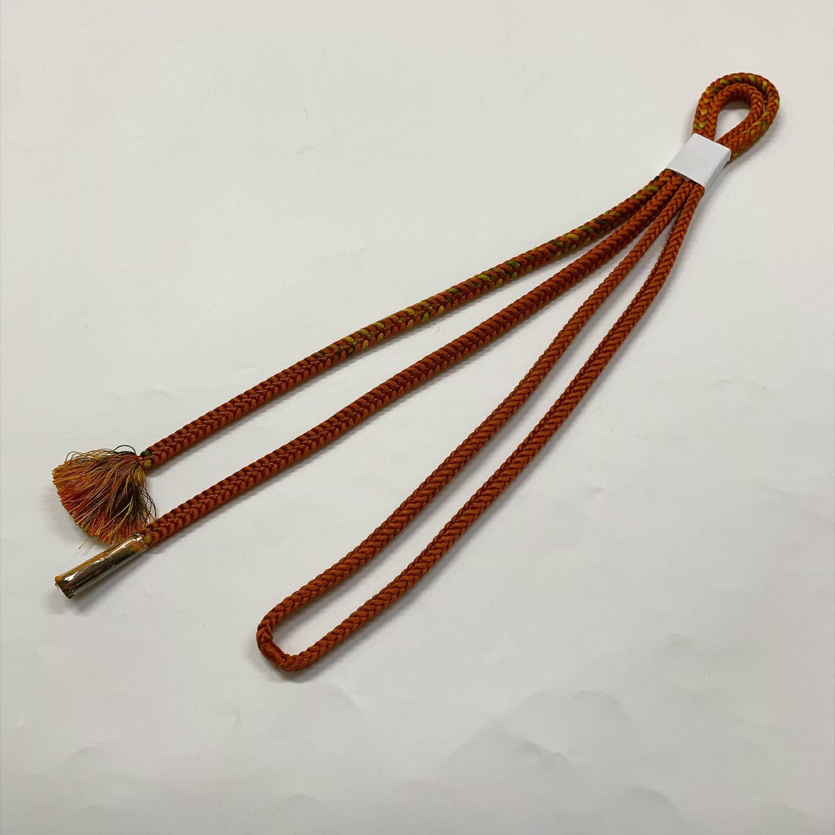 ［9873］帯締め 帯揚げ セット 草花文様 金銀彩 正絹 着物 帯絞め
