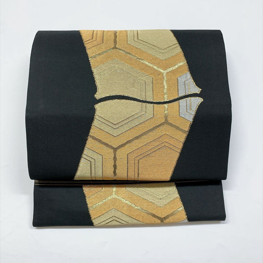 9370# Japanese Vintage Nagoya Obi Belt Kimono Fabric Silk Traditional