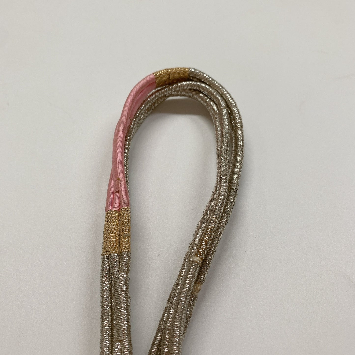 ［9060］帯締め 帯揚げ セット 草花破れ地紙 金銀糸 ぼかし 正絹 着物 帯絞め