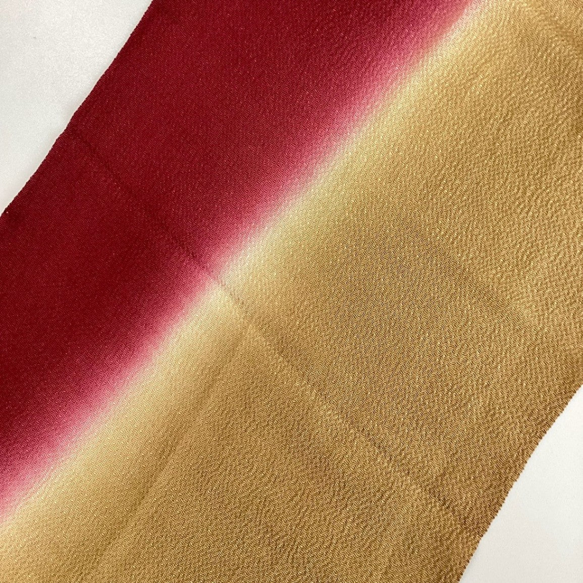 ［8216］帯締め 帯揚げ セット ぼかし染 縮緬 正絹 着物 帯絞め