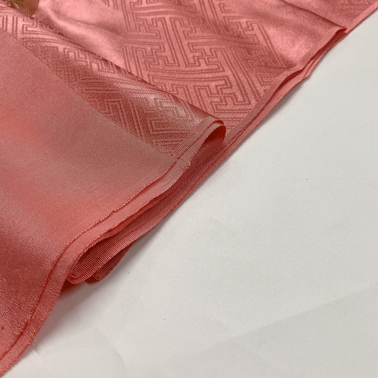 9027# Japanese Kimono Accessory Vintage Obiage and Obijime 2-piece Set Silk