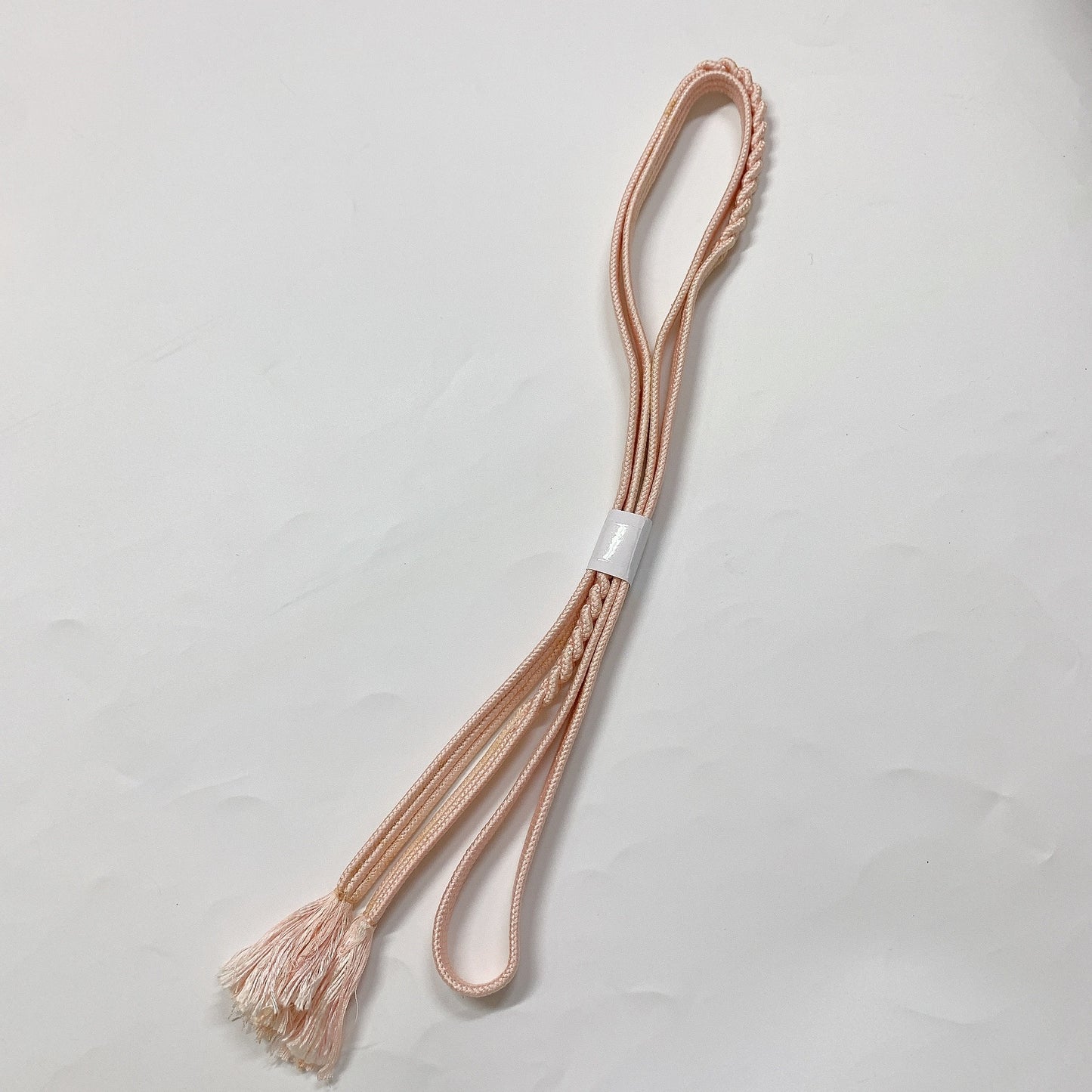 ［8662］帯締め 帯揚げ セット 花びら散らし 金彩 正絹 着物 帯絞め