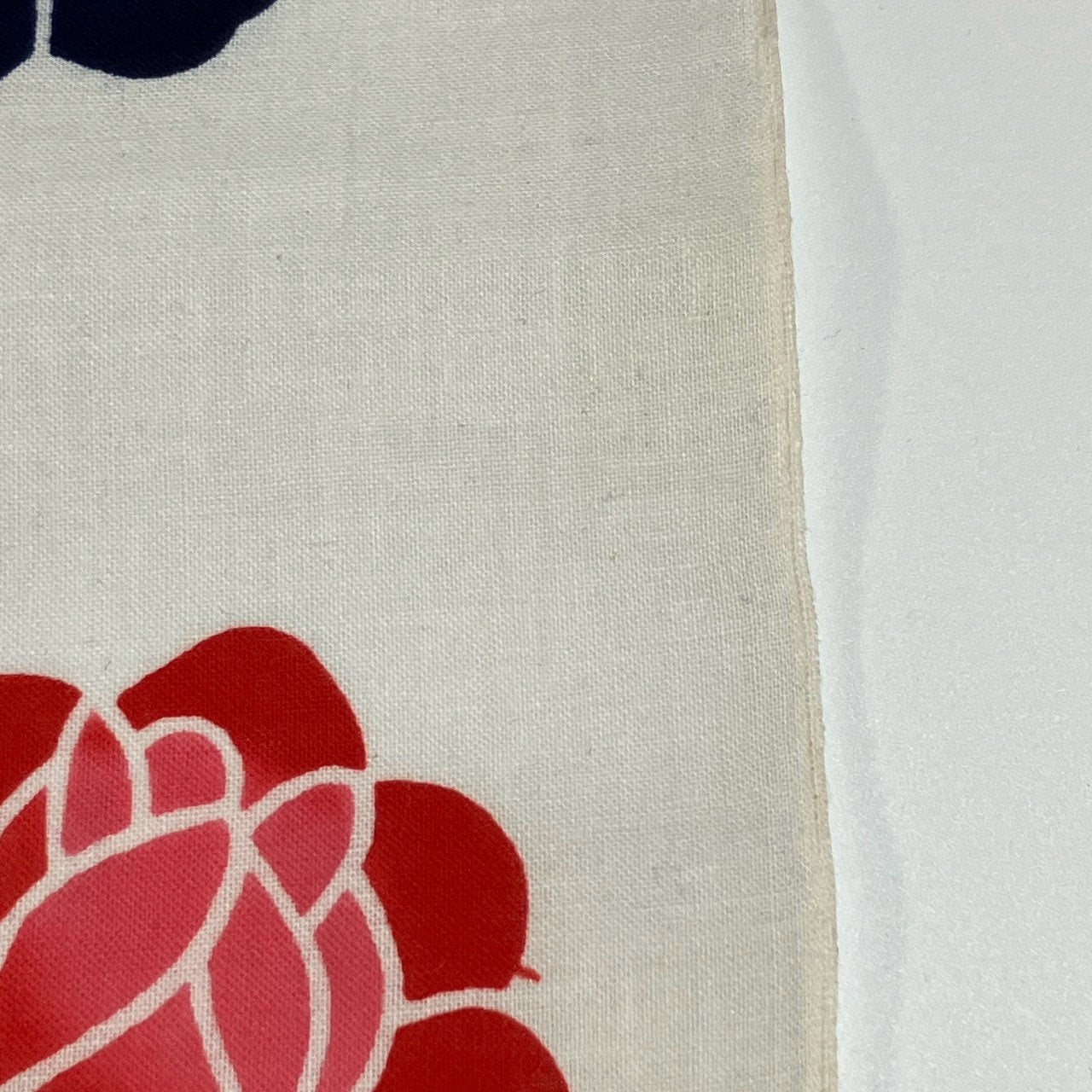 ［9504］浴衣 反物 綿 着尺 一反 枝花文様